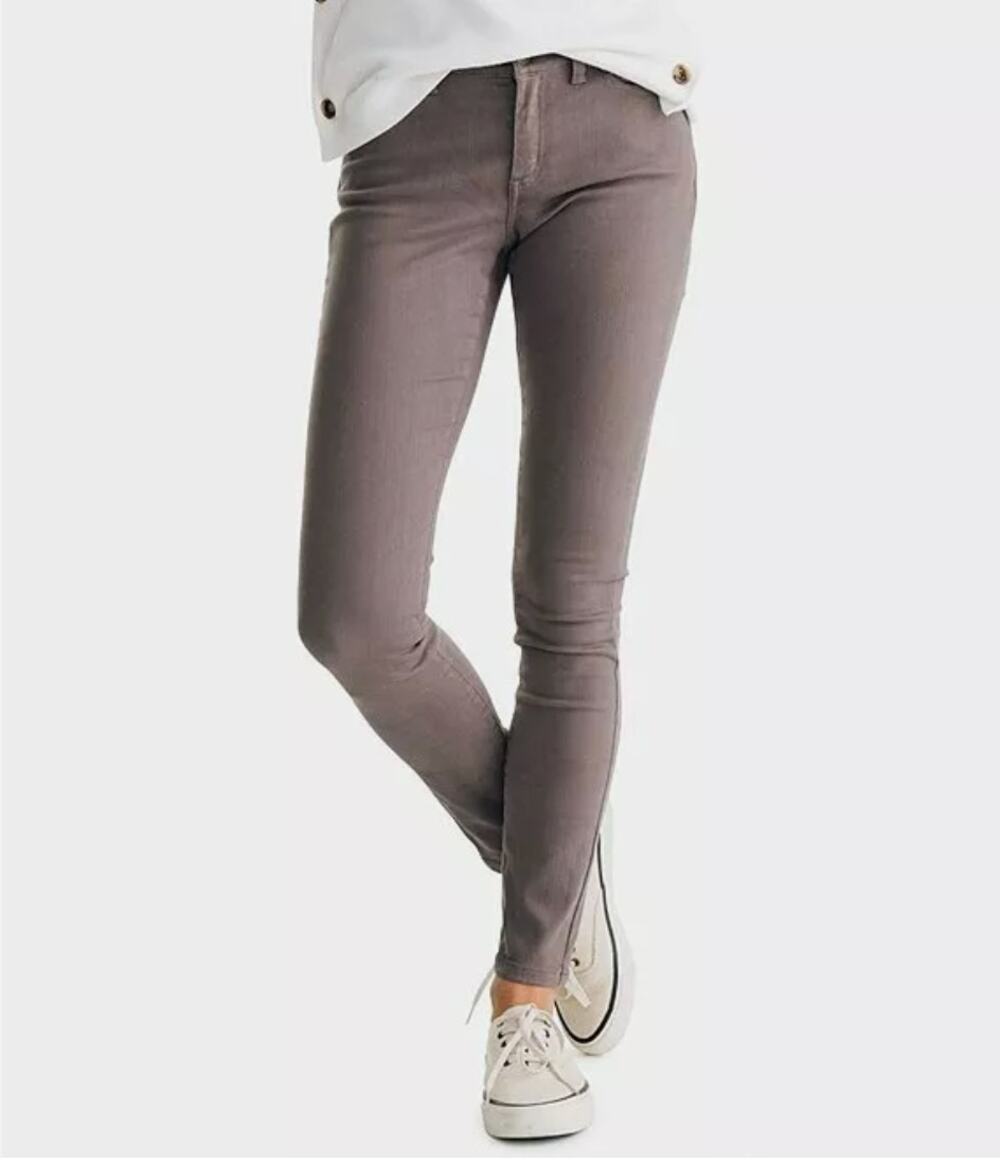 SOUTHERN TIDE NWT Gray Garment Dyed Skinny Jeans // 0